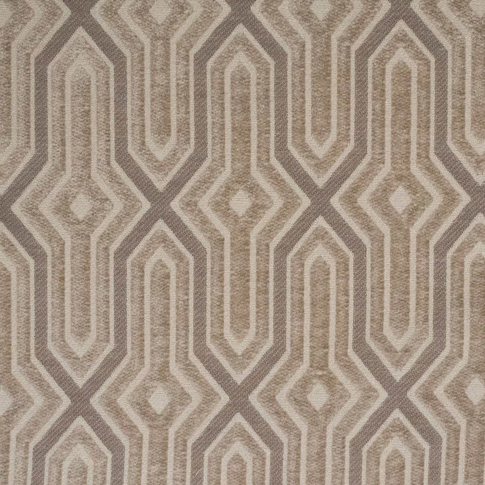 S6085 Sand by Greenhouse Designer Fabric 60% Viscose, 24% Polyester, 16% Cotton India 51,000 </p><p>Repeat: 2.7" H, 6" V 54" - Swanky Fabrics -