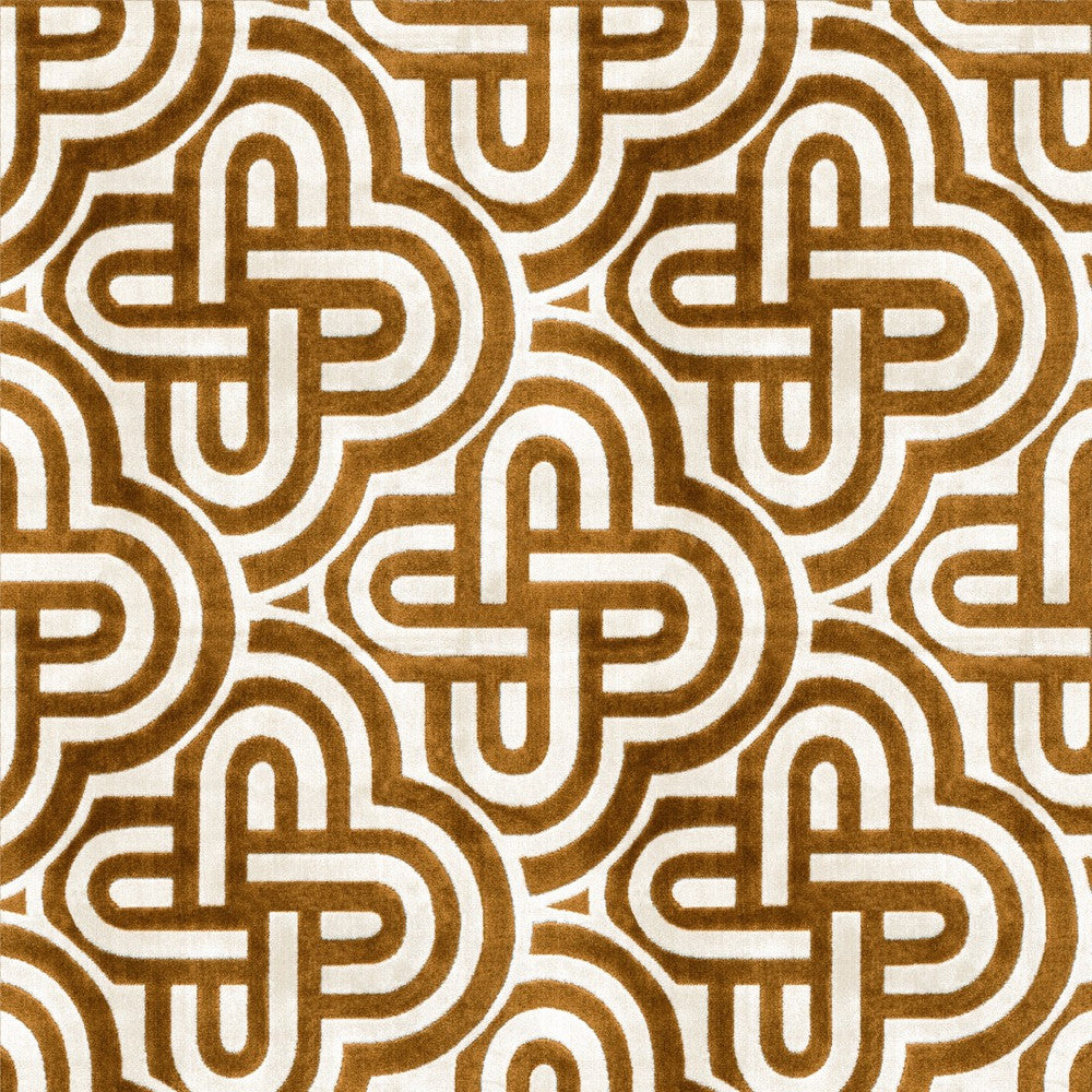 S6101 Bronze by Greenhouse Designer Fabric 62% Viscose, 38% Polyester India 20,000 </p><p>Repeat: 14.25" H, 15" V 54" - Swanky Fabrics -