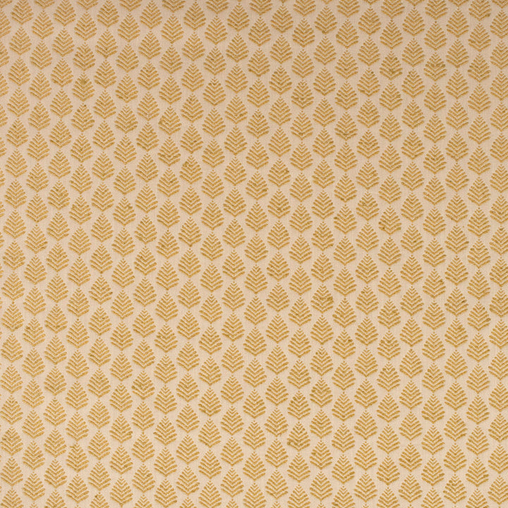 S6151 Gold by Greenhouse Designer Fabric 65% Polyester, 35% Cotton India 50,000 </p><p>Repeat: 1.38" H, 1.023" V 54" - Swanky Fabrics -