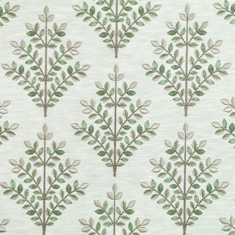 S6154 Mineral by Greenhouse Designer Fabric 71% Polyester, 29% Cotton With 100% Polyester Embroidery India 9,000 </p><p>Repeat: 7.5" H, 6.5" V 52" - Swanky Fabrics -