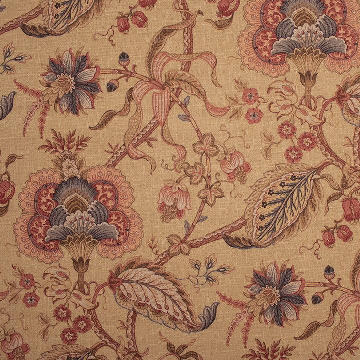 S6190 Walnut by Greenhouse Designer Fabric 100% Cotton Pakistan 50,000 </p><p>Repeat: 27.25" H, 24.75" V 54" - Swanky Fabrics -