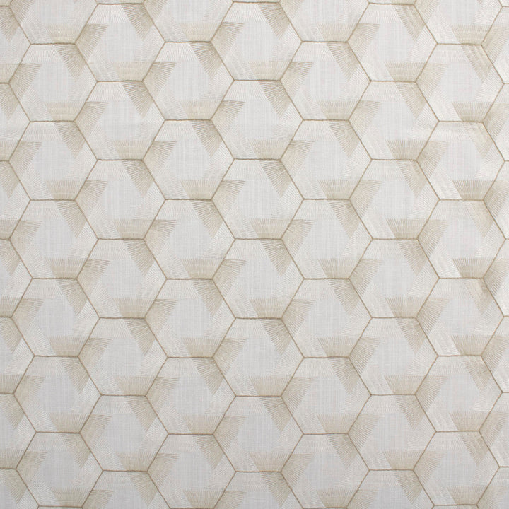 S6194 Vanilla by Greenhouse Designer Fabric 82% Polyester, 11% Cotton, 7% Linen With 100% Polyester Embroidery India Drapery </p><p>Repeat: 5.25" H, 3.25" V 54" - Swanky Fabrics -
