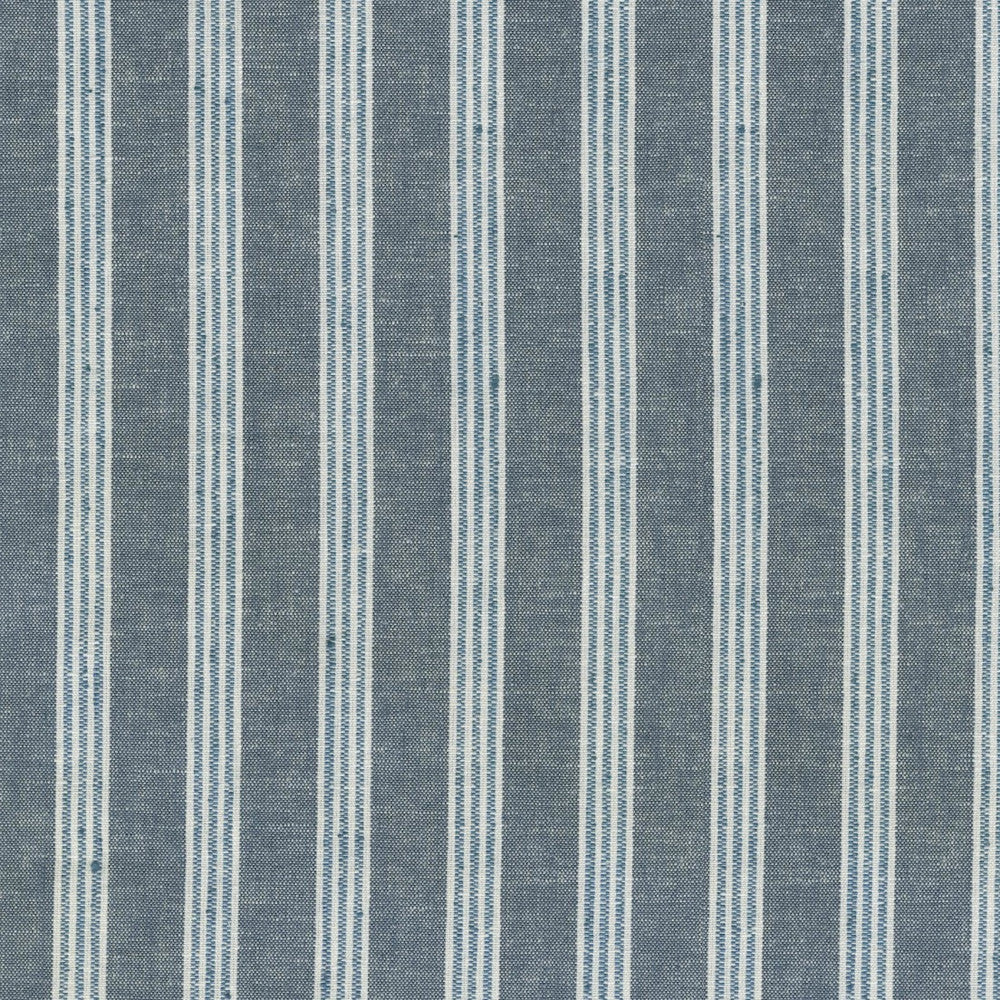 S6252 Indigo by Greenhouse Designer Fabric 57% Polyester, 43% Cotton India 51,000 </p><p>Repeat: 1.75" H 54" - Swanky Fabrics -