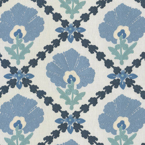 Greenhouse Fabric S6253 Porcelain