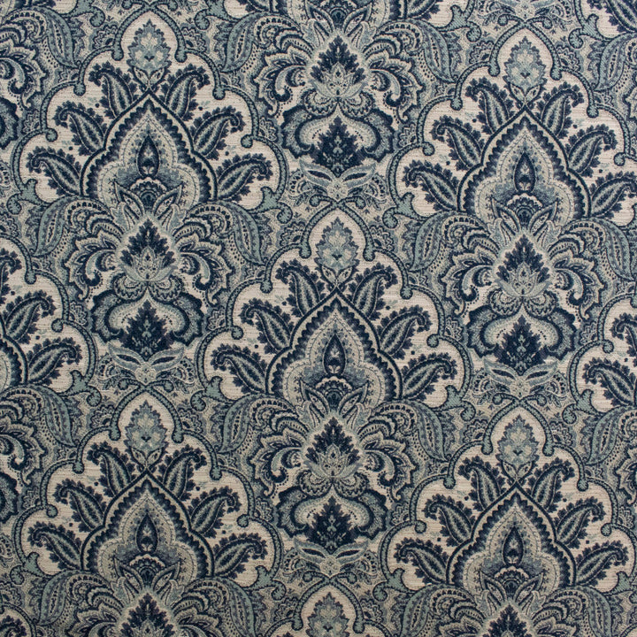 S6271 Sapphire by Greenhouse Designer Fabric 72% Viscose, 21% Polyester, 7% Cotton India N/A </p><p>Repeat: 13.5" H, 13.5" V 54" - Swanky Fabrics -