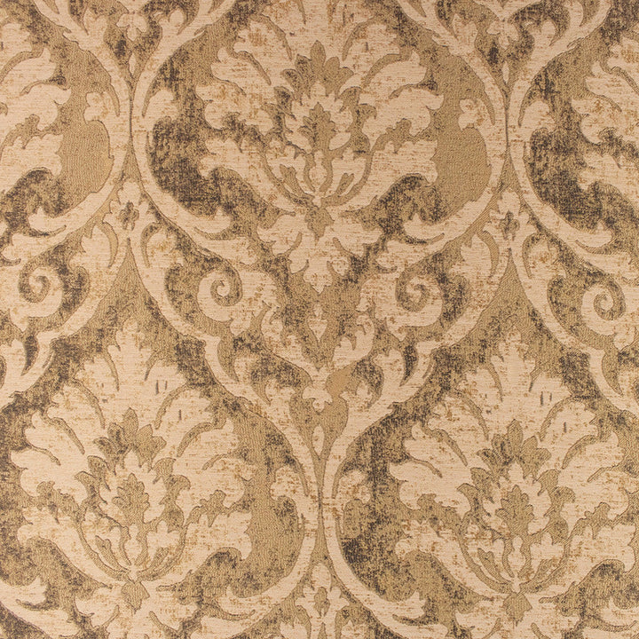 S6358 Pyrite by Greenhouse Designer Fabric 93% Polyester, 7% Linen India 18,000 </p><p>Repeat: 13.5" H, 26.5" V 54" - Swanky Fabrics -