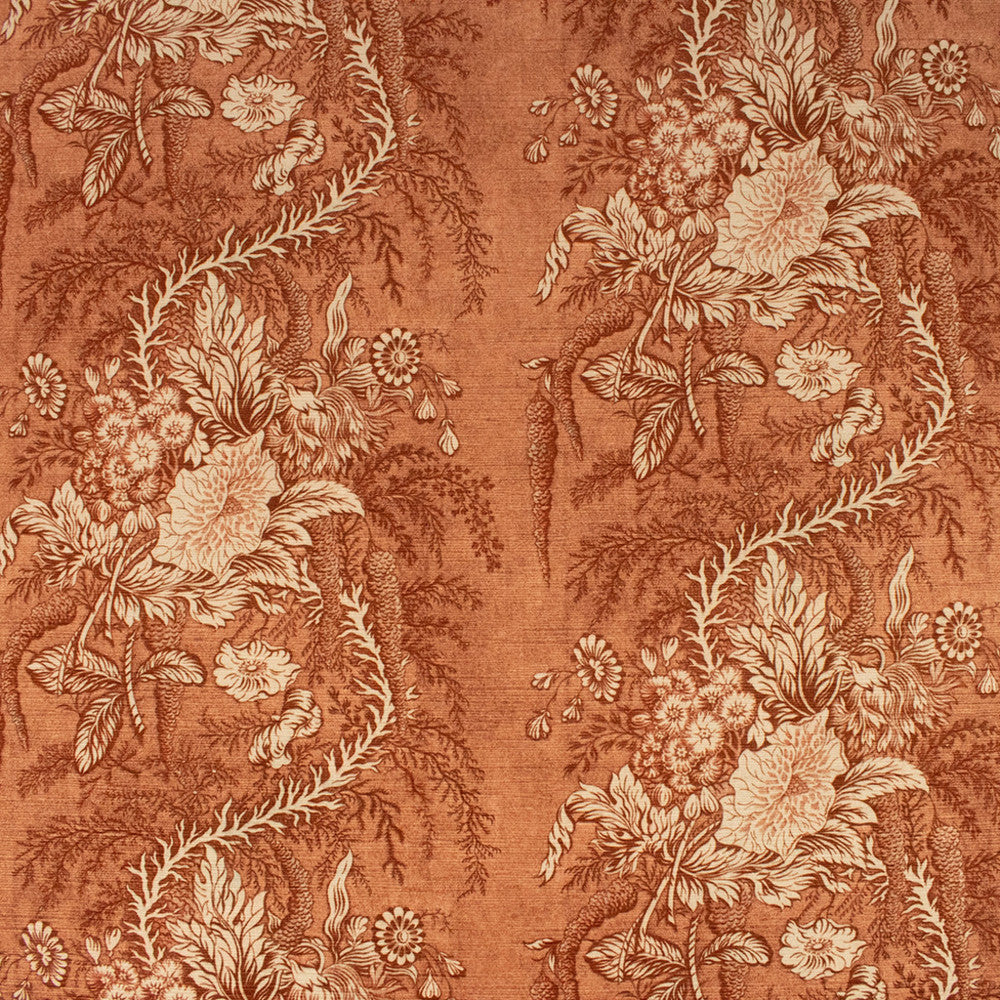 S6365 Clay by Greenhouse Designer Fabric 100% Polyester China 48,000 </p><p>Repeat: 27" H, 13.933" V 55" - Swanky Fabrics -