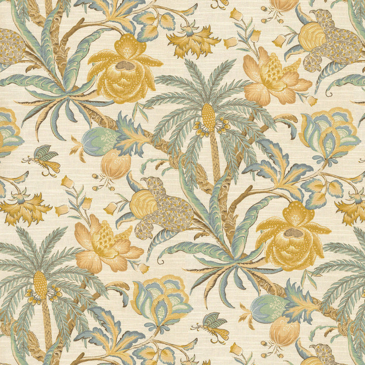 S6419 Blonde by Greenhouse Designer Fabric 100% Cotton China 24,000 </p><p>Repeat: 13.5" H, 27" V 54" - Swanky Fabrics -