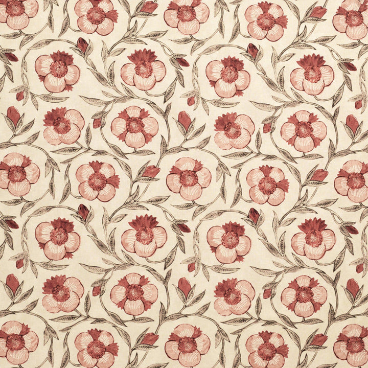 S6512 Claret by Greenhouse Designer Fabric 50% Cotton, 35% Viscose, 15% Linen India 51,000 </p><p>Repeat: 11" H, 10.75" V 55" - Swanky Fabrics -