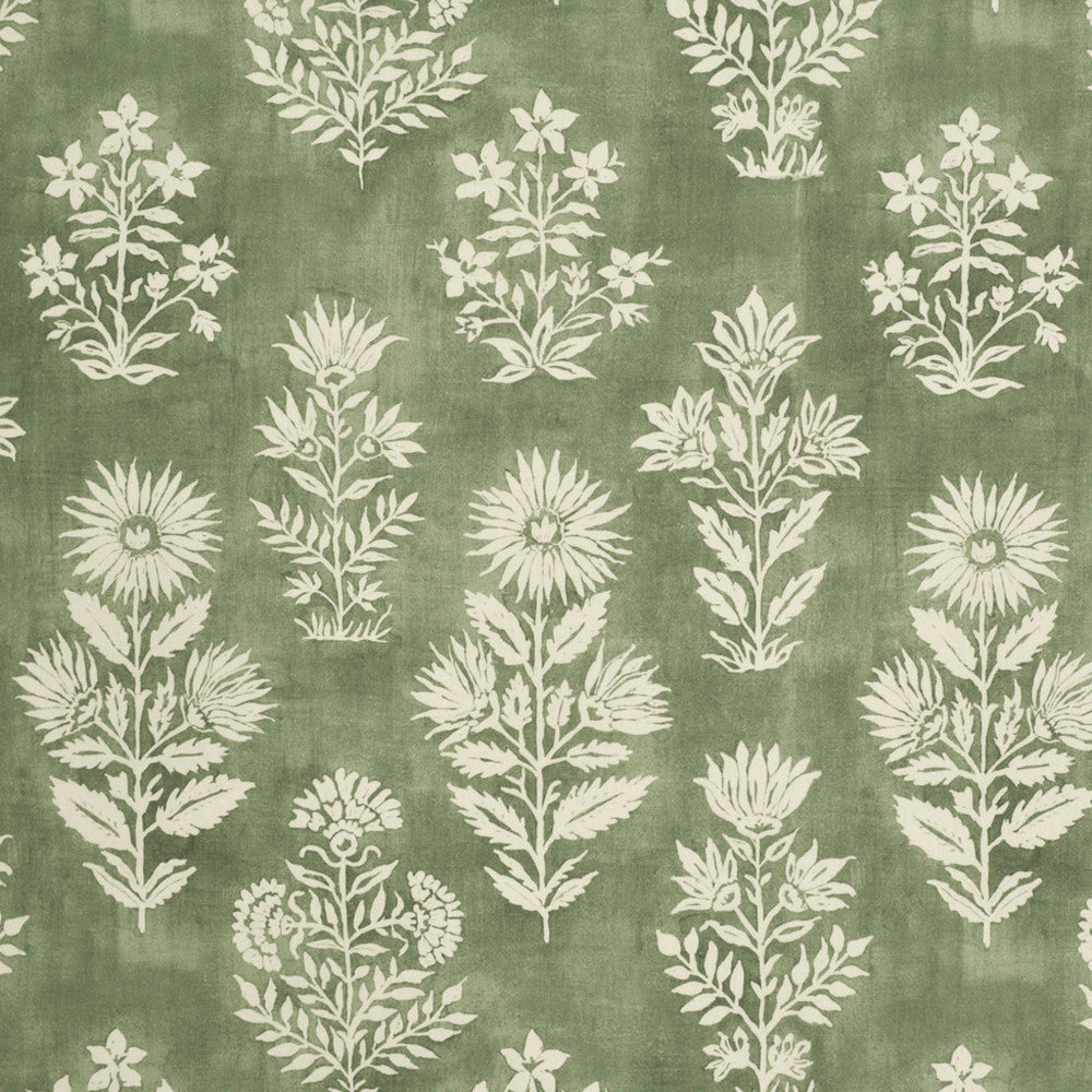 S6518 Pine by Greenhouse Designer Fabric 50% Cotton, 35% Viscose, 15% Linen India 51,000 </p><p>Repeat: 18.5" H, 20" V 52" - Swanky Fabrics -