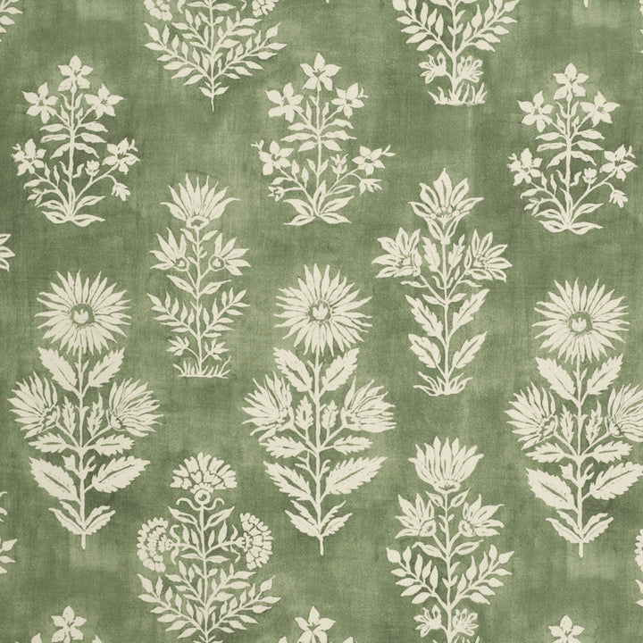 S6518 Pine by Greenhouse Designer Fabric 50% Cotton, 35% Viscose, 15% Linen India 51,000 </p><p>Repeat: 18.5" H, 20" V 52" - Swanky Fabrics -