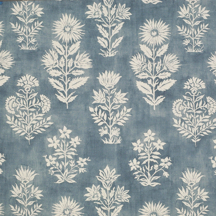 S6521 Cornflower by Greenhouse Designer Fabric 50% Cotton, 35% Viscose, 15% Linen India 51,000 </p><p>Repeat: 18.5" H, 20" V 52" - Swanky Fabrics -