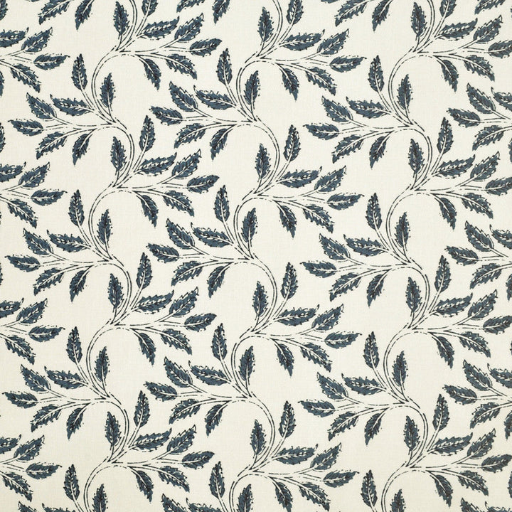 S6525 Prussian by Greenhouse Designer Fabric 50% Cotton, 35% Viscose, 15% Linen India 51,000 </p><p>Repeat: 13.75" H, 6.5" V 53" - Swanky Fabrics -