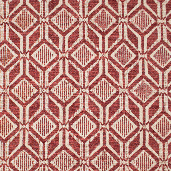 S6570 Ruby by Greenhouse Designer Fabric 81% Polyester, 19% Cotton India 51,000 </p><p>Repeat: 3.4" H, 6.4" V 54" - Swanky Fabrics -