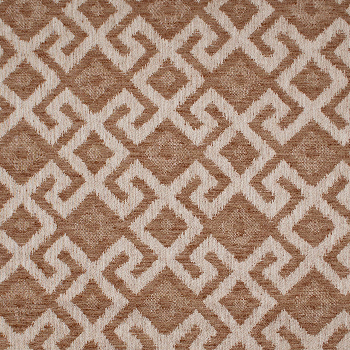 S6579 Chestnut by Greenhouse Designer Fabric 86% Polyester, 14% Cotton India 40,000 </p><p>Repeat: 6.85" H, 6.85" V 54" - Swanky Fabrics -