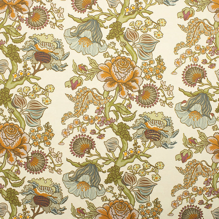 S6701 Ivory by Greenhouse Designer Fabric 100% Cotton USA 15,000 </p><p>Repeat: 27" H, 17.5" V 56" - Swanky Fabrics -