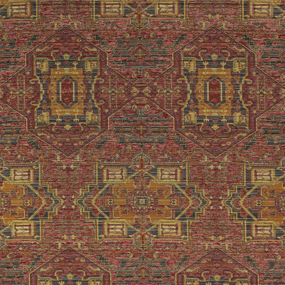 S6707 Crimson by Greenhouse Designer Fabric 100% Polyester China 35,000 </p><p>Repeat: 14.8" H, 20.5" V 55" - Swanky Fabrics -