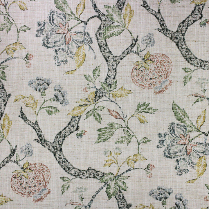 S6754 Garden by Greenhouse Designer Fabric 100% Polyester India 12,000 </p><p>Repeat: 27.56" H, 25.77" V 54" - Swanky Fabrics -