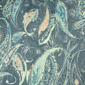 Greenhouse Fabric S6763 Aquamarine