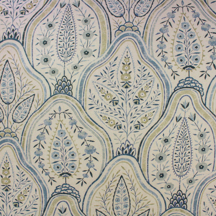 S6766 Island House by Greenhouse Designer Fabric 100% Cotton Pakistan 12,000 </p><p>Repeat: 13.5" H, 25.25" V 54" - Swanky Fabrics -