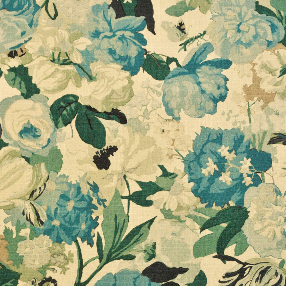 S6770 Bristol by Greenhouse Designer Fabric 100% Cotton Spain 33,000 </p><p>Repeat: 27" H, 27" V 54" - Swanky Fabrics -