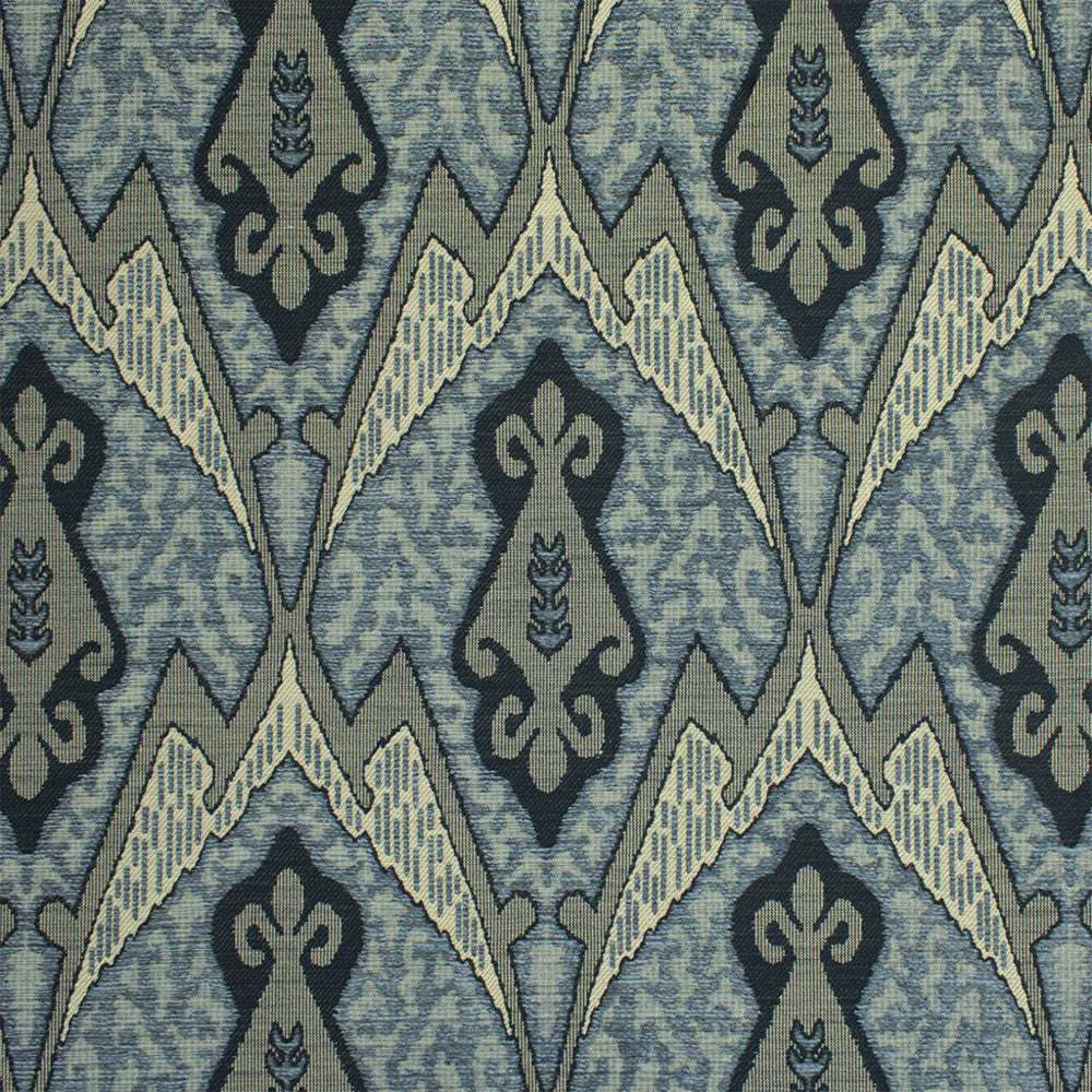 S6773 Indigo by Greenhouse Designer Fabric 65.99% Polyester, 18.70% Rayon, 15.31% Cotton USA 33,000 </p><p>Repeat: 14.5" H, 13.5" V 57" - Swanky Fabrics -