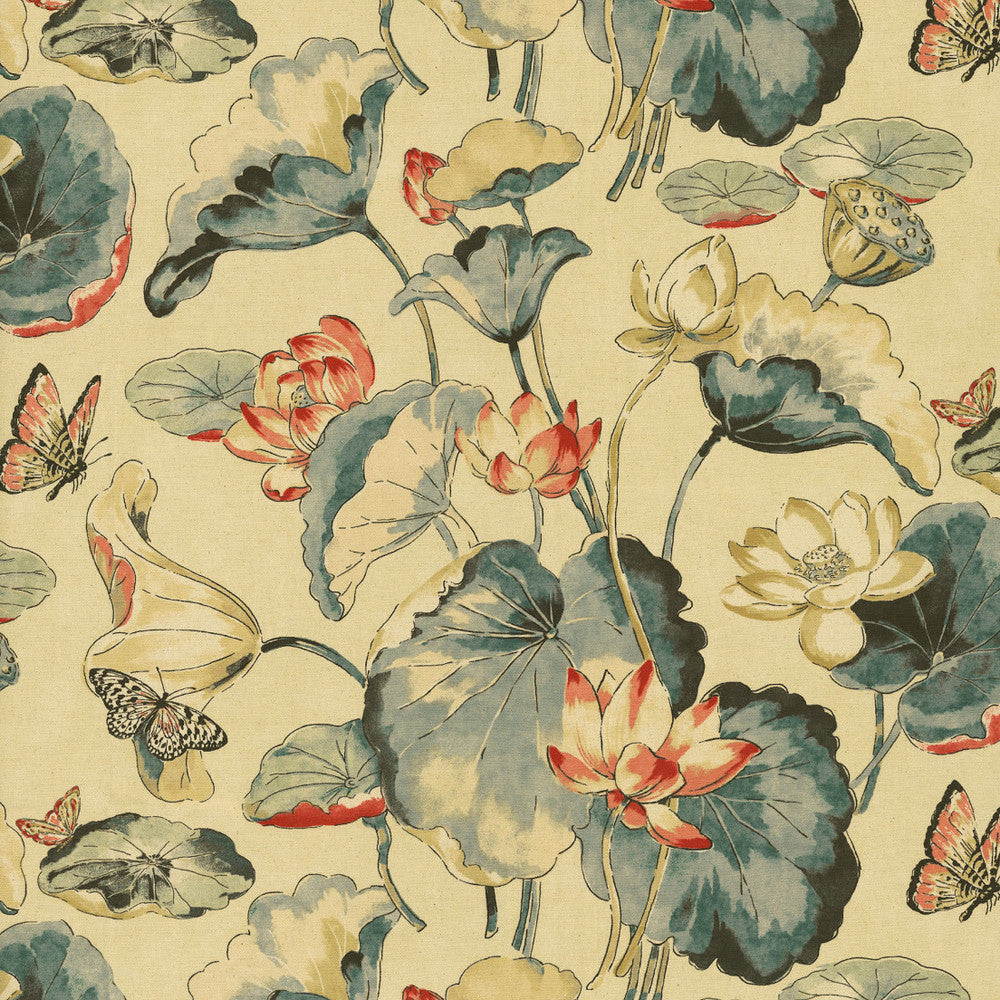 S6776 Navy by Greenhouse Designer Fabric 88% Cotton, 20% Linen China 15,000 </p><p>Repeat: 27" H, 25.25" V 54" - Swanky Fabrics -