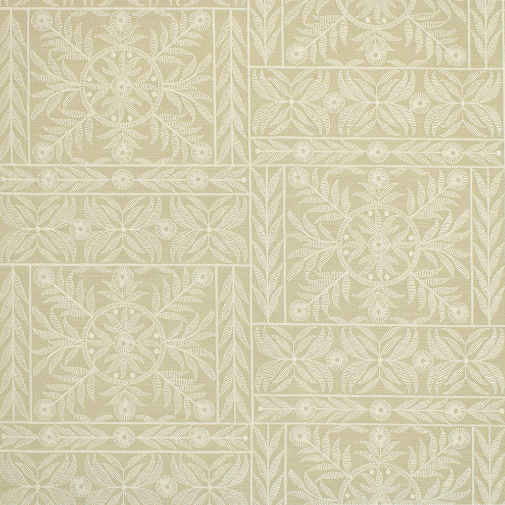 S6799 Stone by Greenhouse Designer Fabric 54% Polyester, 46% Cotton With 50% Cotton, 50% Viscose Embroidery India DRAPERY </p><p>Repeat: 18" H, 9.125" V 54" - Swanky Fabrics -