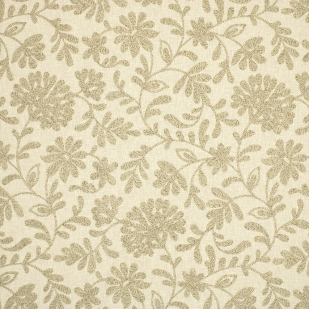 S6801 Pearl by Greenhouse Designer Fabric 52% Polyester, 48% Cotton With 100% Viscose Embroidery India 30,000 </p><p>Repeat: 17.05" H, 18.89" V 54" - Swanky Fabrics -