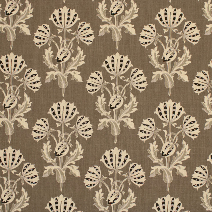 S6825 Otter by Greenhouse Designer Fabric 97% Cotton, 3% Linen China 20,000 </p><p>Repeat: 9" H, 8.197" V 58" - Swanky Fabrics -