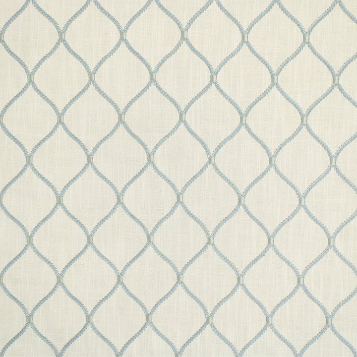 S6833 Ice by Greenhouse Designer Fabric 45% Viscose, 35% Polyester, 20% Linen China DRAPERY </p><p>Repeat: 5.1" H, 4.3" V 56" - Swanky Fabrics -