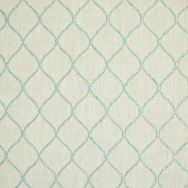 S6872 Sea Pearl by Greenhouse Designer Fabric 45% Viscose, 35% Polyester China DRAPERY </p><p>Repeat: 5.1" H, 4.3" V 56" - Swanky Fabrics -