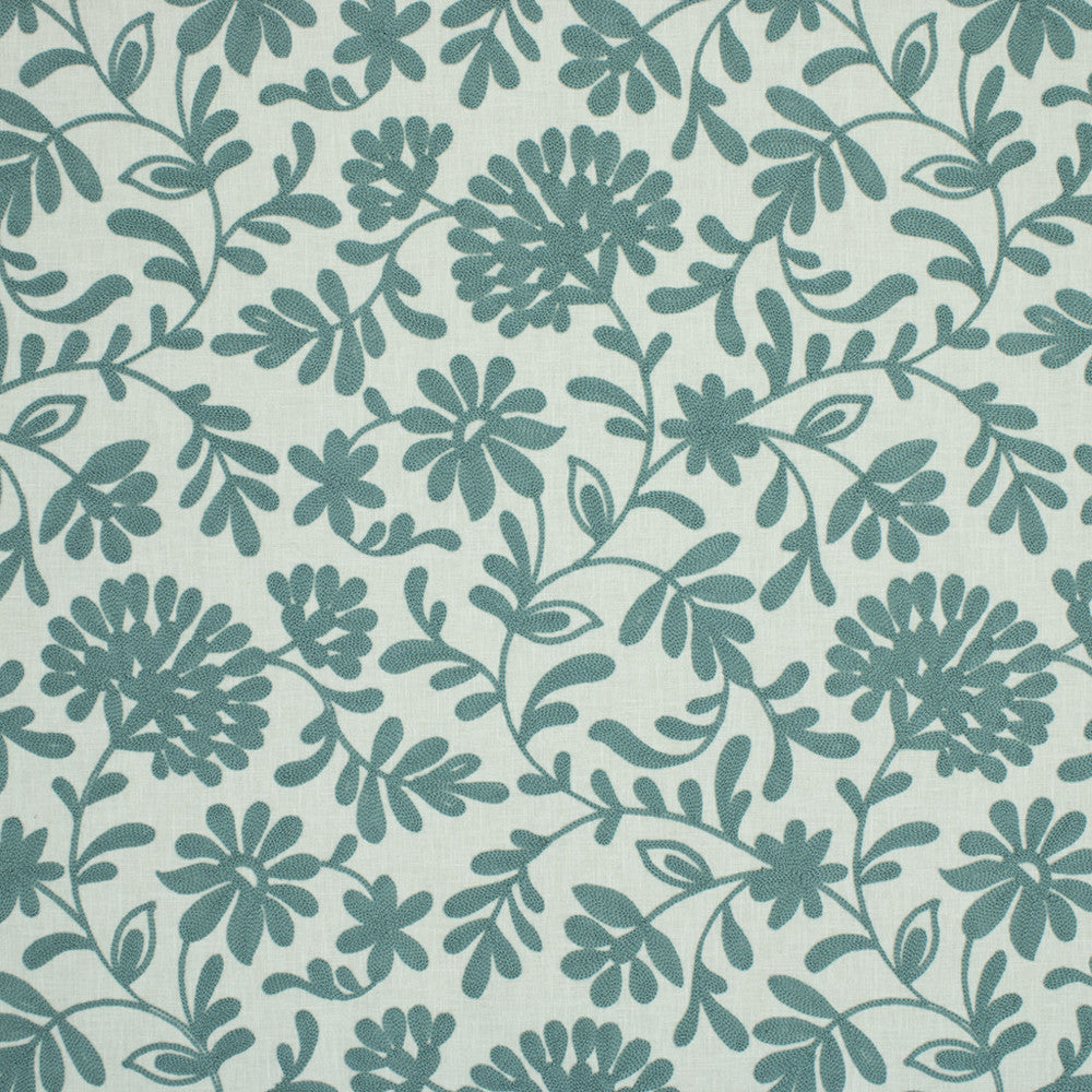 S6890 Iris by Greenhouse Designer Fabric 52% Polyester, 48% Cotton With 100% Viscose Embroidery India 9,000 </p><p>Repeat: 17.05" H, 18.89" V 54" - Swanky Fabrics -
