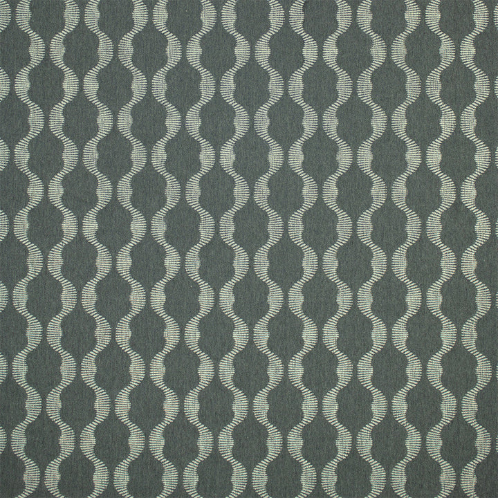 S6903 Steel by Greenhouse Designer Fabric 65.08% Polyester, 26.19% Pre-Crcotn, 8.73% Pcr Polyester USA 33,000 </p><p>Repeat: 3.625" H, 3.438" V 56" - Swanky Fabrics -