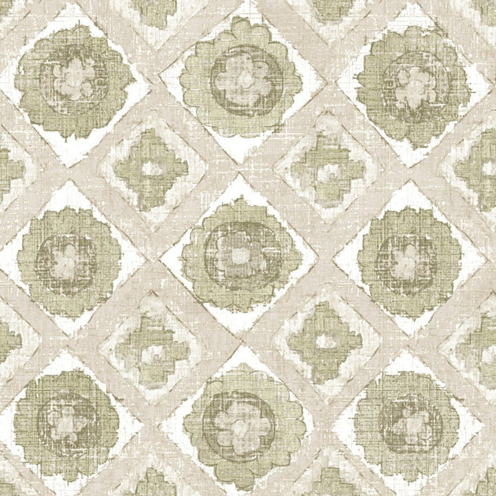 S6921 Green by Greenhouse Designer Fabric 100% Polyester Spain 60,000 </p><p>Repeat: 12.6" H, 8.42" V 55" - Swanky Fabrics -