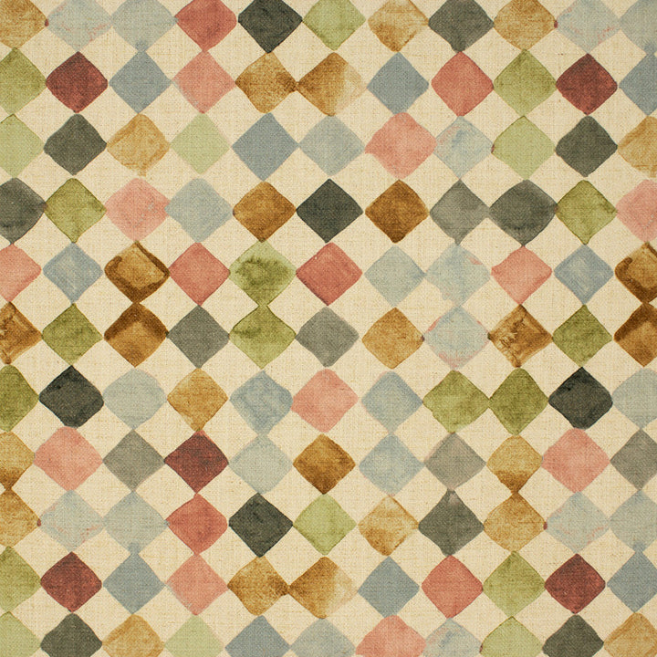 S6969 Desert by Greenhouse Designer Fabric 92% Polyester, 8% Linen China 110,000 </p><p>Repeat: 14.13" H, 14" V 56" - Swanky Fabrics -