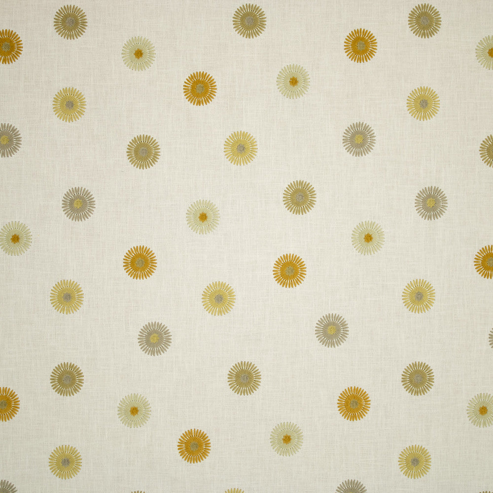 S6978 Sunny by Greenhouse Designer Fabric 52% Polyester, 48% Cotton With 100% Viscose Embroidery India DRAPERY </p><p>Repeat: 12.79" H, 12.79" V 54" - Swanky Fabrics -