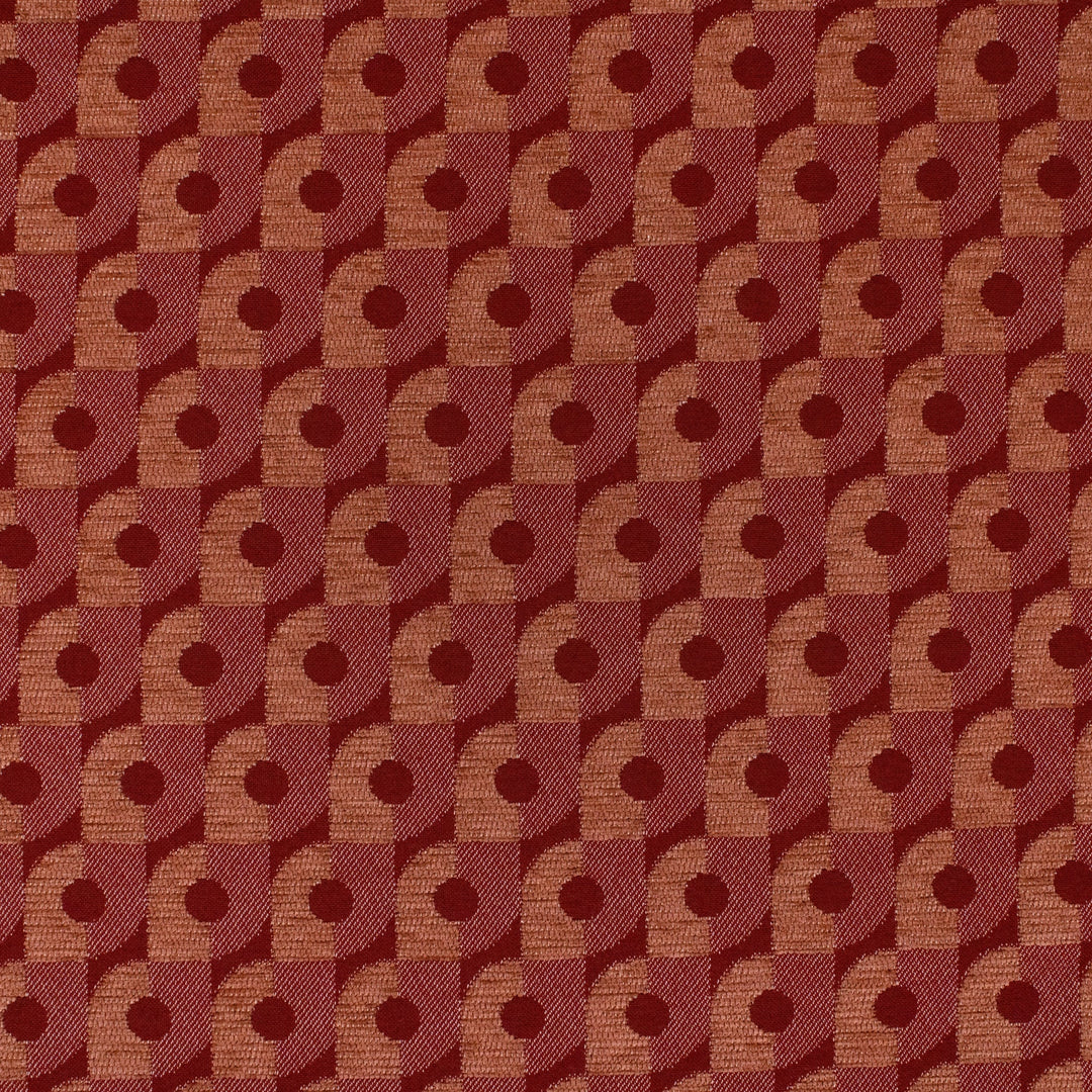 S7714 Cranberry by Greenhouse Designer Fabric