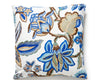 Hillside Crewel Pillow 22 X 22 - Blue Wood S7SDDKHILL0001 by Scalamandre Designer Pillow