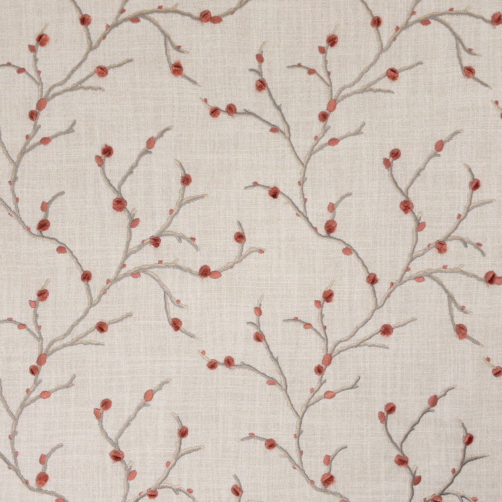 Sabine 1 Rosewood by Stout Designer Fabric RAINBOW LIBRARY TILE/SORBET 100%POL %VEMB INDIA MARTINDALE WEAR TEST (25 000 CIRCULAR RUBS) Horizontal: 10.500 and Vertical: 9.500 52 in - Swanky Fabrics -