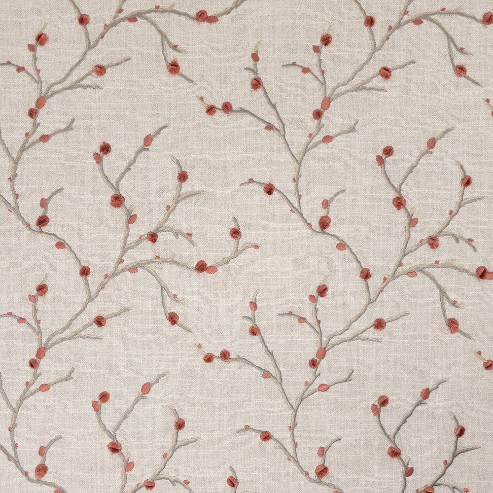 Sabine 1 Rosewood by Stout Fabric Stout Fabric Sabine 1 RosewoodFabric RAINBOW LIBRARY TILE/SORBET INDIA </p><p>Repeat: H: 10.500, V: 9.500 52 in - Fabric Carolina -