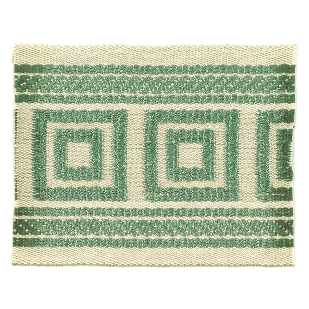 Sabula 1 Seafoam by Stout Designer Trim INSIGHTS TRIM 60%POL 40%SVI CHINA </p><p>Repeat: 0 3.25 in - Swanky Fabrics -