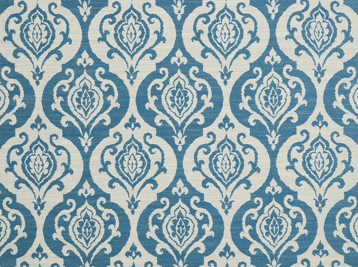 Salerno Chambray 15 by Covington Designer Fabric our website for purchase 76% Rayon 24% Poly China 22000 Horizontal: 7.25" and Vertical: 10.5" 58" - Swanky Fabrics -