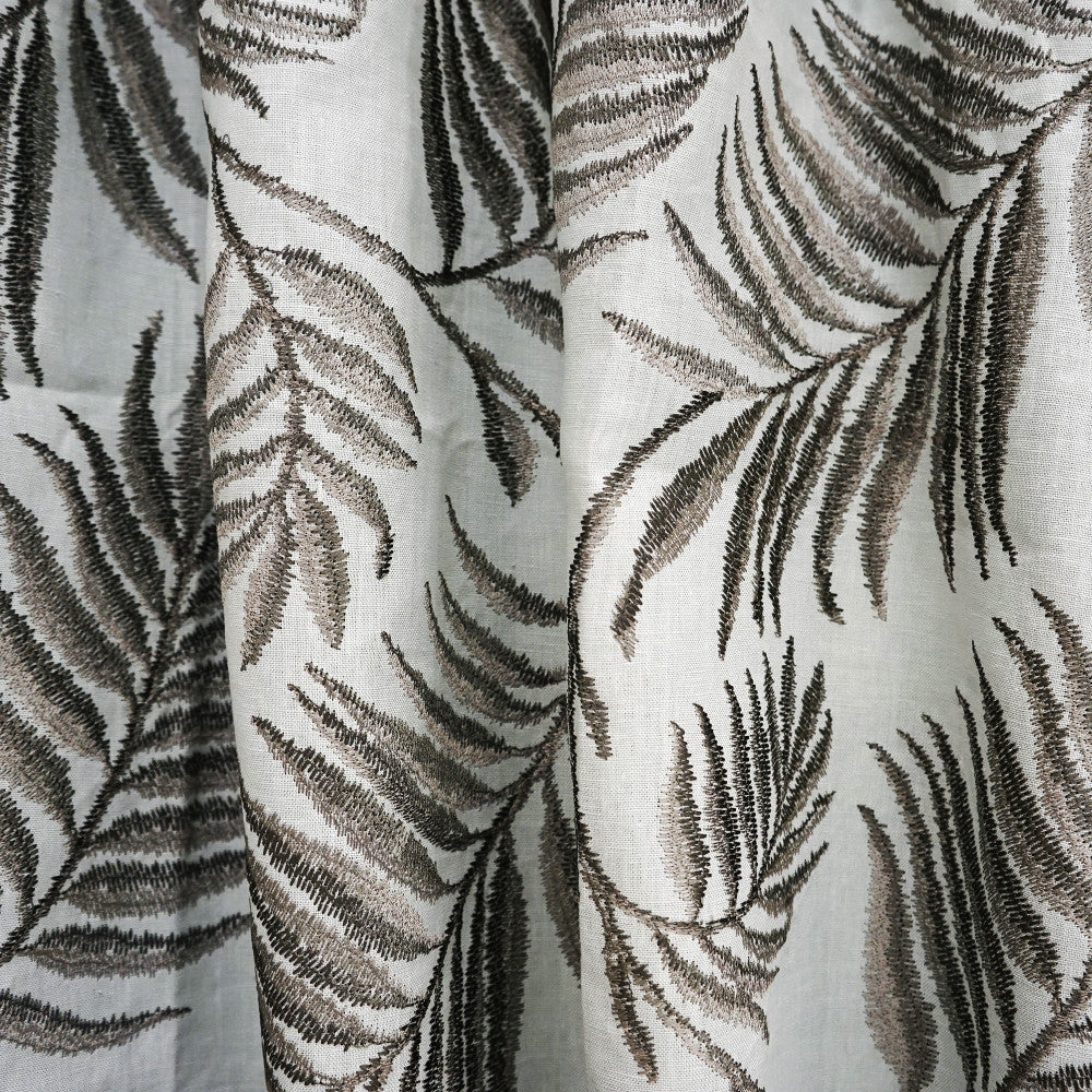 Salvinia 62Sj101 by JF Designer Fabric JF Studio 59% Linen, 41% Viscose India Horizontal: 25.875 and Vertical: 23 53 - Swanky Fabrics -