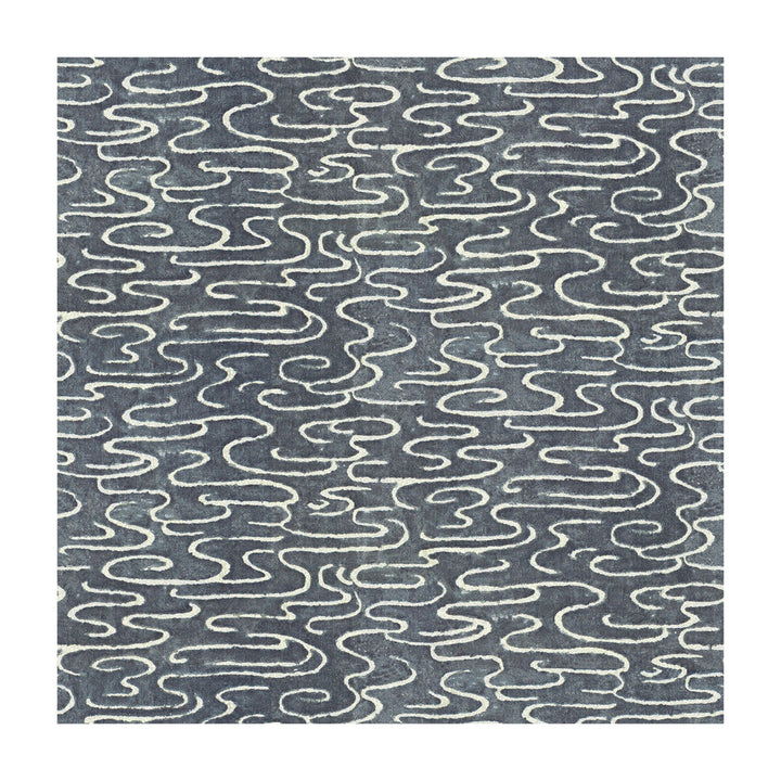 Sandtropez Indigo by Kravet Couture Designer Fabric LINHERR HOLLINGSWORTH BOHEME LINEN - 100% India HEAVY Horizontal: 54 and Vertical: 27.5 54 - Swanky Fabrics -