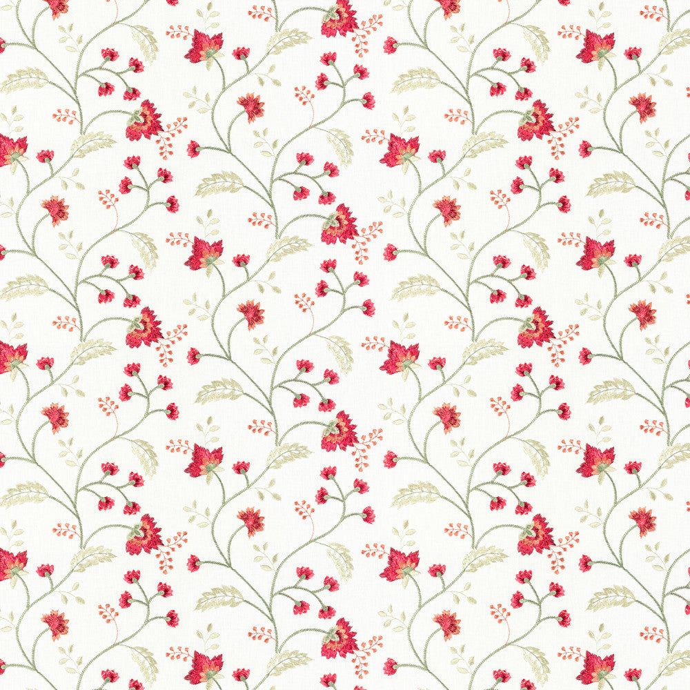 Sardinia 1 Raspberry by Stout Fabric Stout Fabric Sardinia 1 RaspberryFabric RAINBOW LIBRARY TILE/SORBET INDIA </p><p>Repeat: H: 17.250, V: 9.125 52 in - Fabric Carolina -