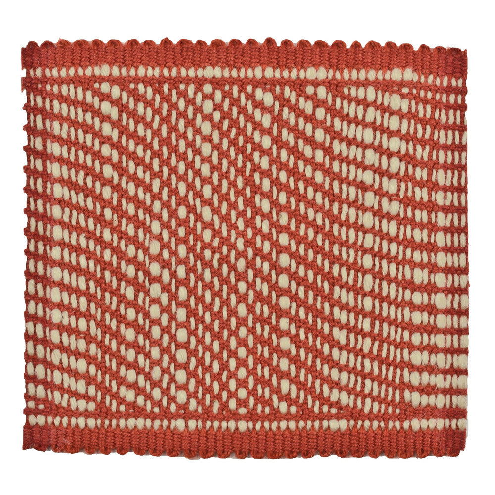 Sarossi 8 Paprika by Stout Designer Trim TREND ALERT TRIM 40%SVI 30%COT 30%LIN CHINA Horizontal: 3 and Vertical: 0 2.5 in - Swanky Fabrics -