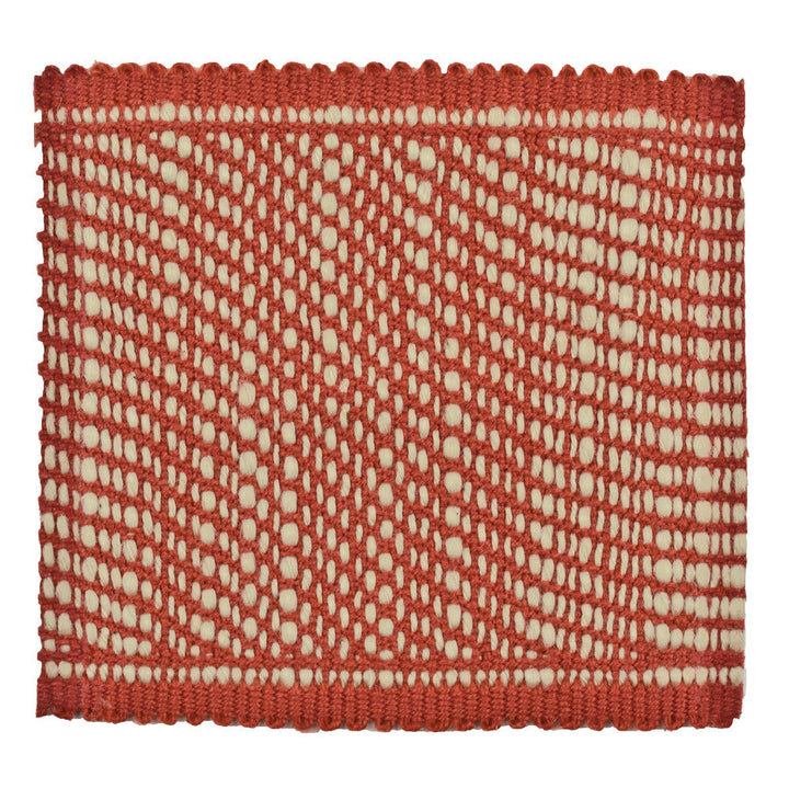 Sarossi 8 Paprika by Stout Designer Trim TREND ALERT 40%SVI 30%COT 30%LIN CHINA </p><p>Repeat: 0 2.5 in - Swanky Fabrics -