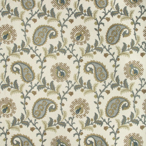 Kravet Fabric Saudade Paisley Dried Thyme
