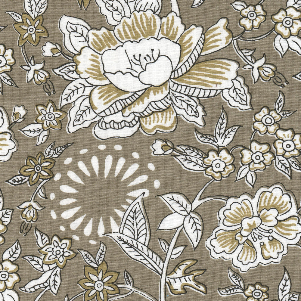 Savoy 1 Granite by Aoc Fabric Aoc Fabric Savoy 1 GraniteFabric THE ART OF COLOR WELL KEPT SECRET 54%LIN 46%COT INDIA </p><p>Repeat: H: 17.250, V: 10.000 52 in - Fabric Carolina -